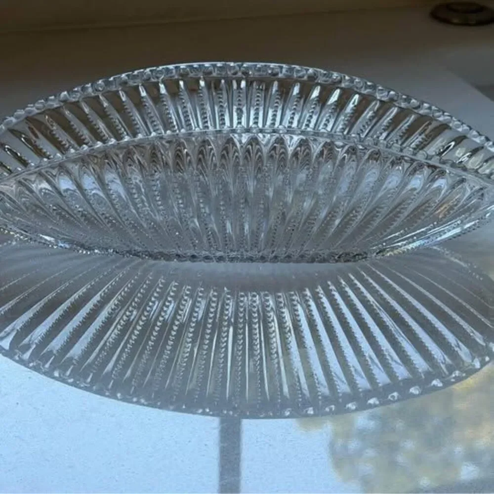 Antique 1901 Fostoria Edgewood glass celery tray